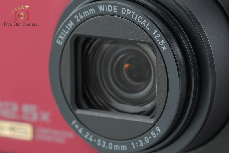 Casio HIGH SPEED EXILIM EX-ZR300 Red 16.1 MP Digital Camera