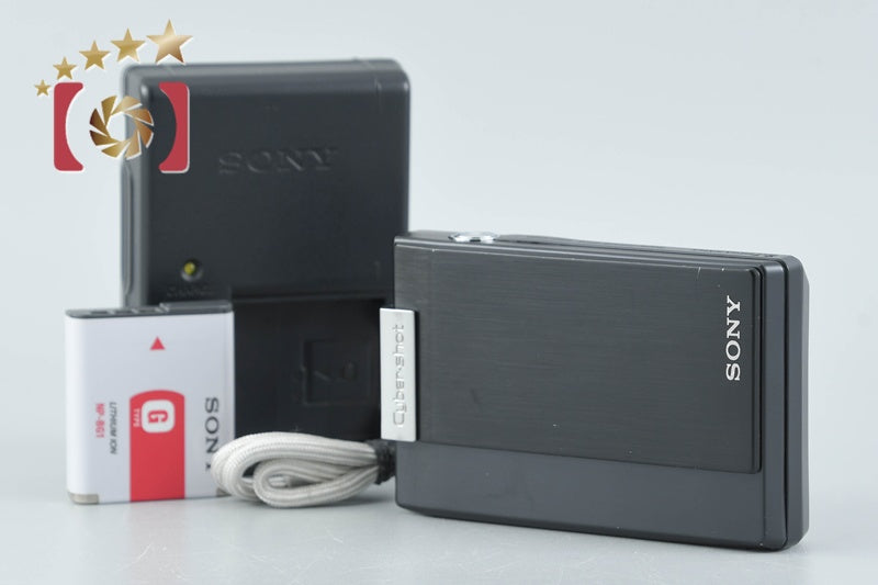 SONY Cyber-shot DSC-T100 Black 8.1 MP Digital Camera [Japanese Language Only]