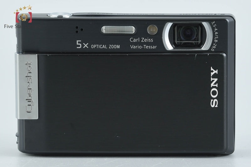 SONY Cyber-shot DSC-T100 Black 8.1 MP Digital Camera [Japanese Language Only]