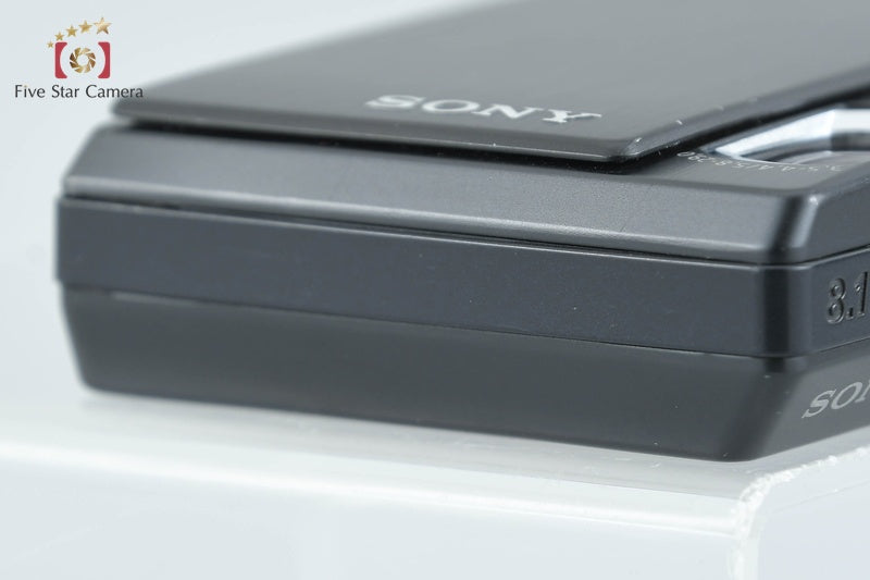 SONY Cyber-shot DSC-T100 Black 8.1 MP Digital Camera [Japanese Language Only]