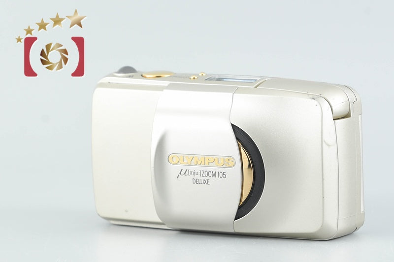 Olympus μ[mju:] ZOOM 105 DELUXE 35mm Point & Shoot Film Camera