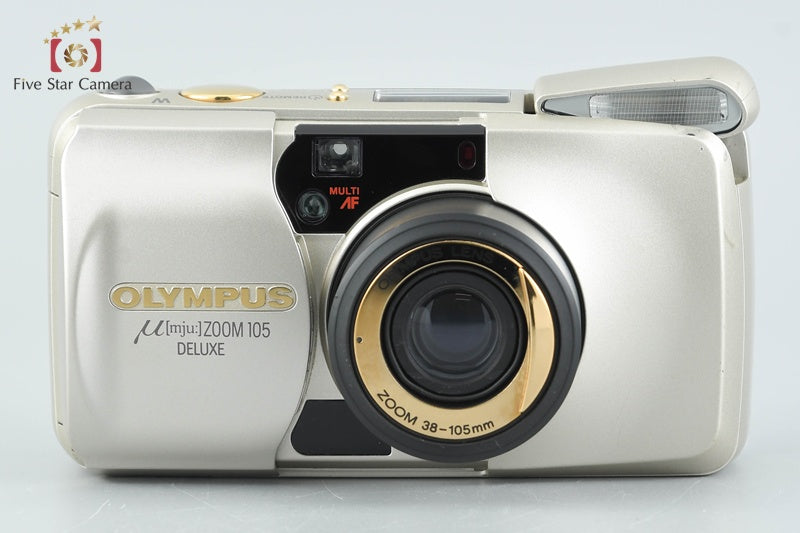 Olympus μ[mju:] ZOOM 105 DELUXE 35mm Point & Shoot Film Camera