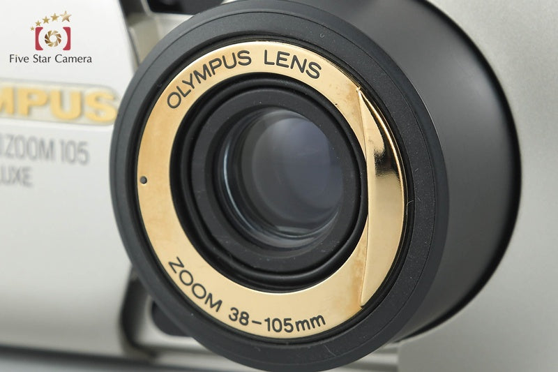 Olympus μ[mju:] ZOOM 105 DELUXE 35mm Point & Shoot Film Camera