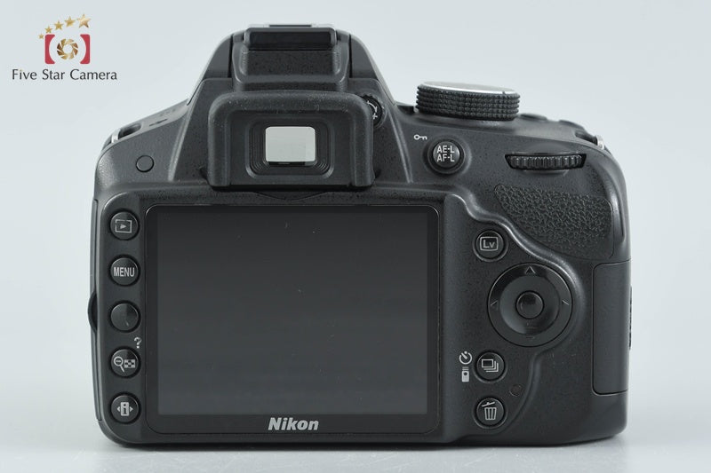 Nikon D3200 Black 24.2 MP DSLR 18-55 VR Lens