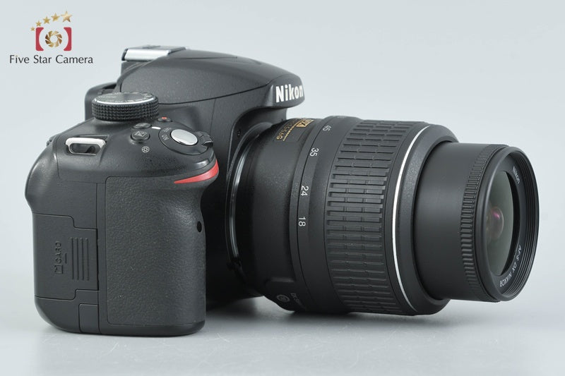 Nikon D3200 Black 24.2 MP DSLR 18-55 VR Lens