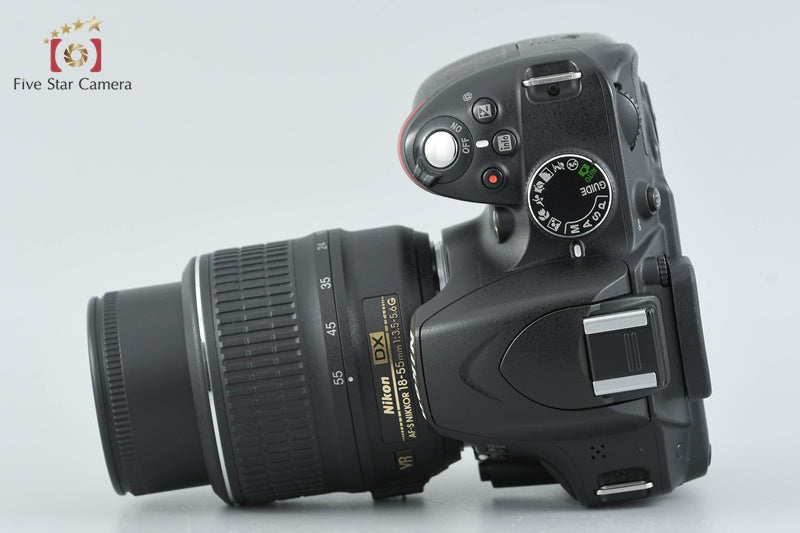 Nikon D3200 Black 24.2 MP DSLR 18-55 VR Lens