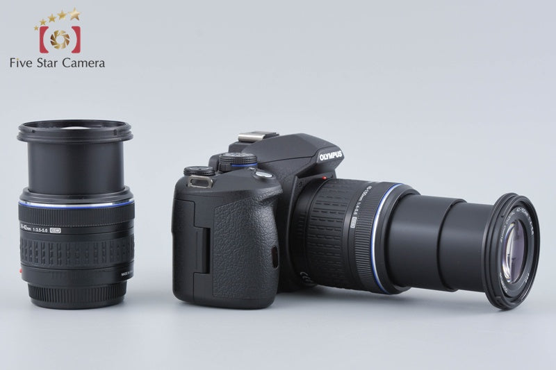 "Shutter count 155" Olympus E-520 10.0 MP DSLR 14-42 40-150 Lenses