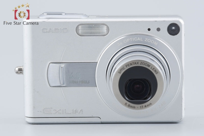 Casio EXILIM EX-Z40 Silver 4.0 MP Digital Camera