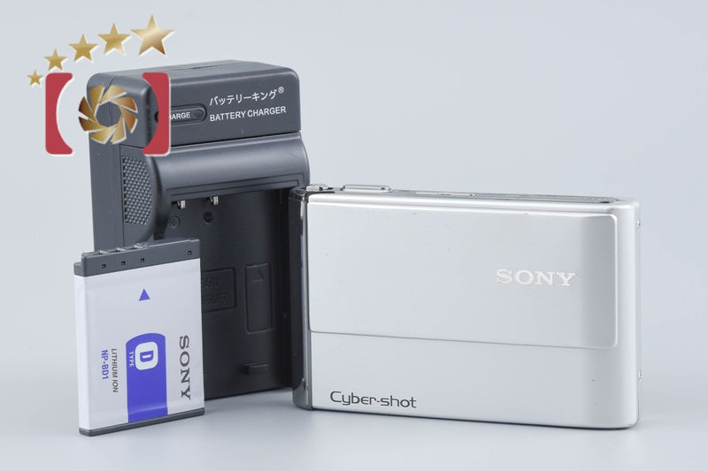 Sony Cyber-Shot DSC-T70 Silver 8.1 MP Digital Camera [Japanese Language Only]