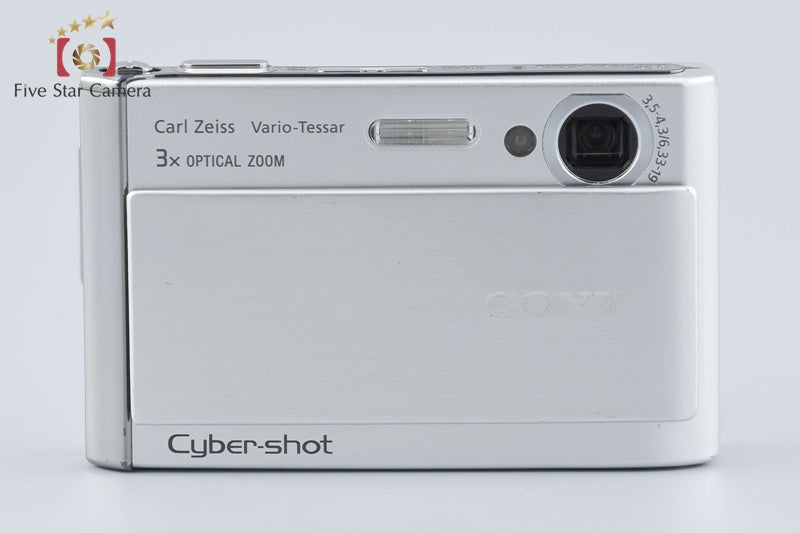 Sony Cyber-Shot DSC-T70 Silver 8.1 MP Digital Camera [Japanese Language Only]