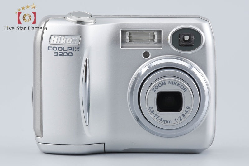 Nikon COOLPIX E3200 Silver 3.2 MP Digital Camera