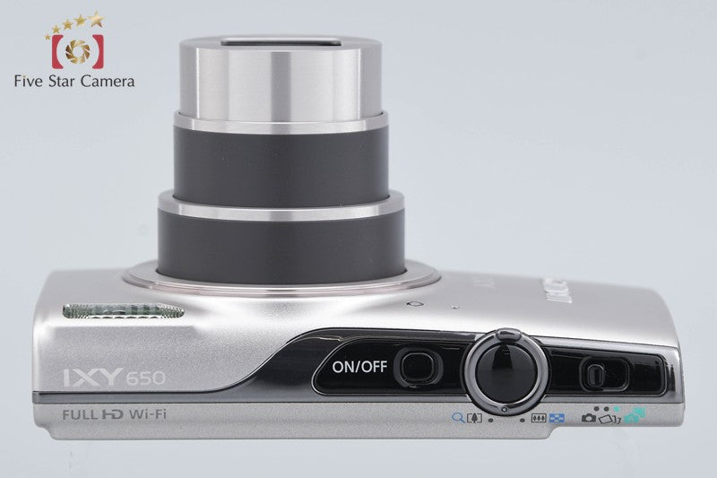 Canon IXY 650 Silver 20.0 MP Digital Camera