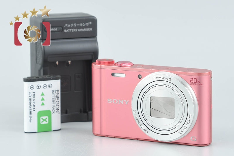 Sony Cyber-Shot DSC-WX350 Pink 18.2 MP Digital Camera [Multiple Languages]