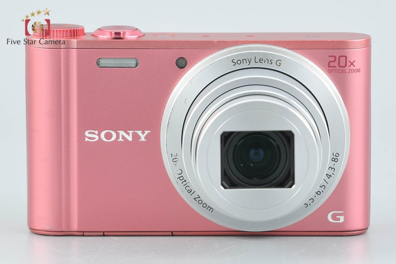 Sony Cyber-Shot DSC-WX350 Pink 18.2 MP Digital Camera [Multiple Languages]