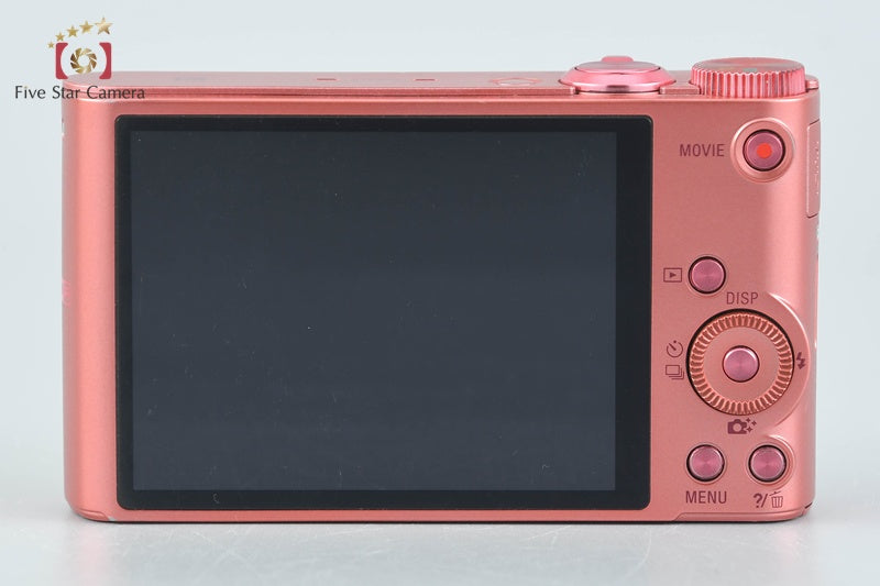 Sony Cyber-Shot DSC-WX350 Pink 18.2 MP Digital Camera [Multiple Languages]