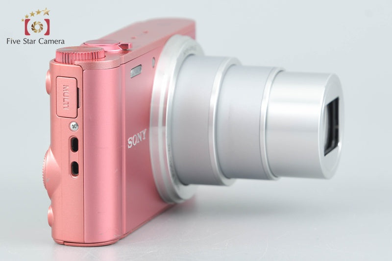 Sony Cyber-Shot DSC-WX350 Pink 18.2 MP Digital Camera [Multiple Languages]