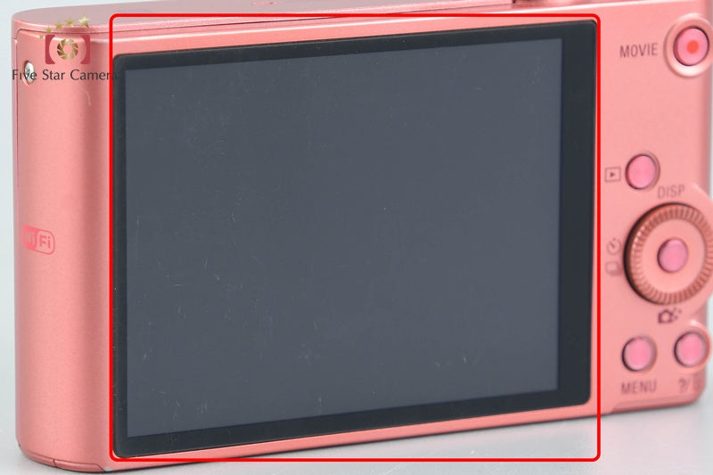 Sony Cyber-Shot DSC-WX350 Pink 18.2 MP Digital Camera [Multiple Languages]