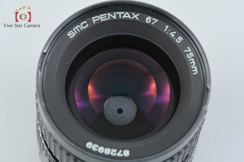 PENTAX SMC 67 75mm f/4.5 for 6x7 / 67II
