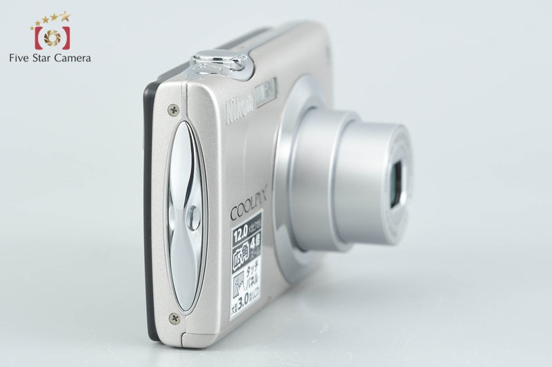 Nikon COOLPIX S4000 Shiny Silver 12.0 MP Digital Camera