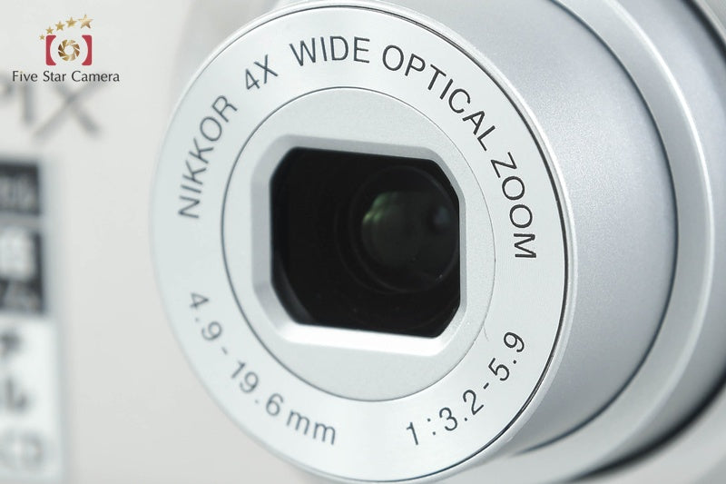 Nikon COOLPIX S4000 Shiny Silver 12.0 MP Digital Camera