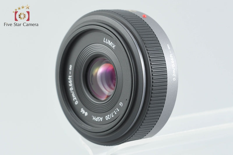 Panasonic LUMIX G 20mm f/1.7 ASPH. H-H020