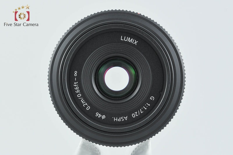 Panasonic LUMIX G 20mm f/1.7 ASPH. H-H020