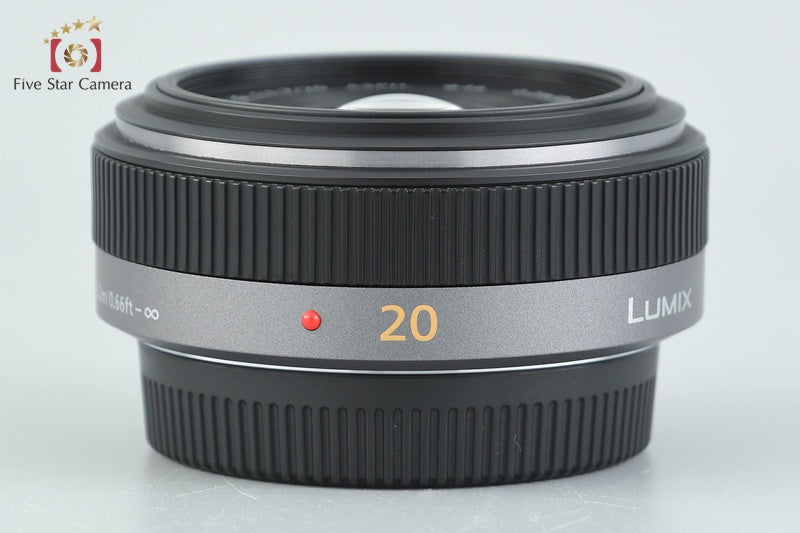 Panasonic LUMIX G 20mm f/1.7 ASPH. H-H020