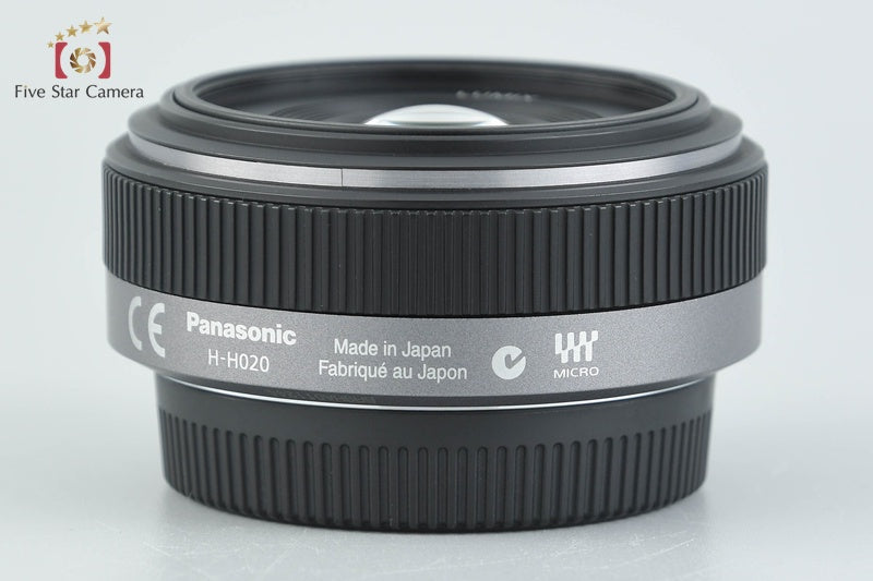 Panasonic LUMIX G 20mm f/1.7 ASPH. H-H020