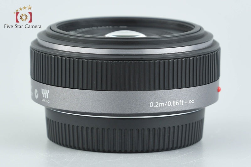 Panasonic LUMIX G 20mm f/1.7 ASPH. H-H020