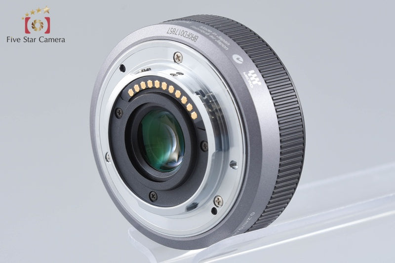 Panasonic LUMIX G 20mm f/1.7 ASPH. H-H020