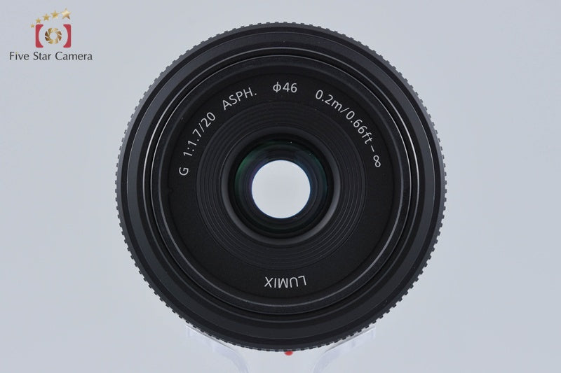 Panasonic LUMIX G 20mm f/1.7 ASPH. H-H020