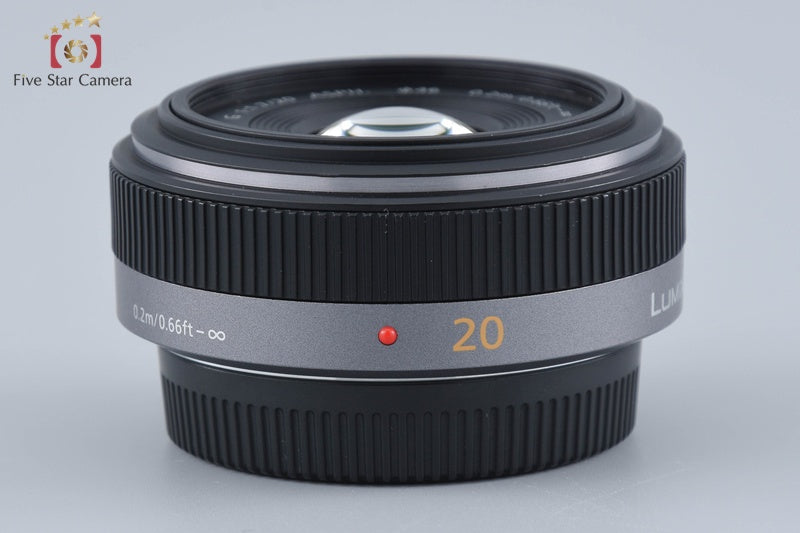 Panasonic LUMIX G 20mm f/1.7 ASPH. H-H020