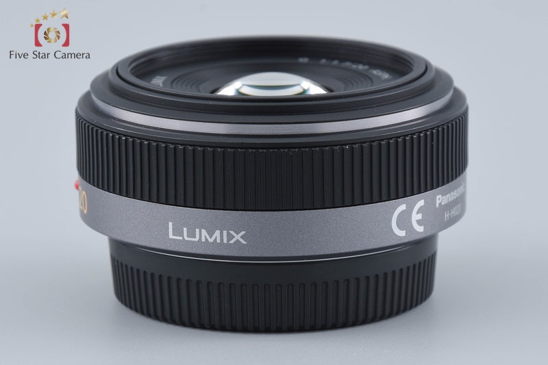 Panasonic LUMIX G 20mm f/1.7 ASPH. H-H020