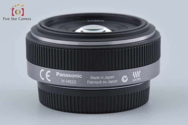 Panasonic LUMIX G 20mm f/1.7 ASPH. H-H020
