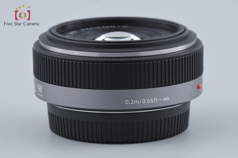 Panasonic LUMIX G 20mm f/1.7 ASPH. H-H020