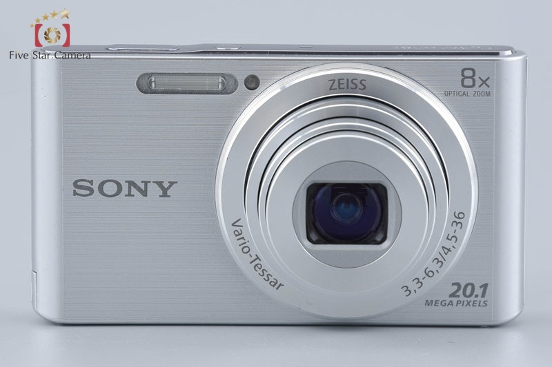 Sony Cyber-Shot DSC-W830 Silver 20.1 MP Digital Camera [Japanese Language Only]