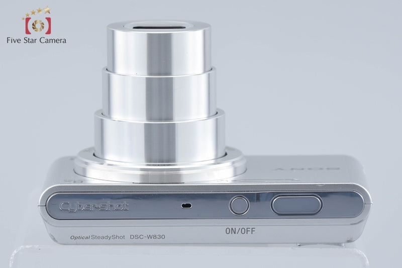 Sony Cyber-Shot DSC-W830 Silver 20.1 MP Digital Camera [Japanese Language Only]