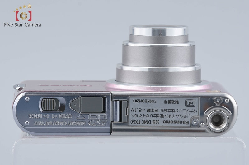 Panasonic LUMIX DMC-FX60 Pink 12.1 MP Digital Camera [Japanese Language Only]