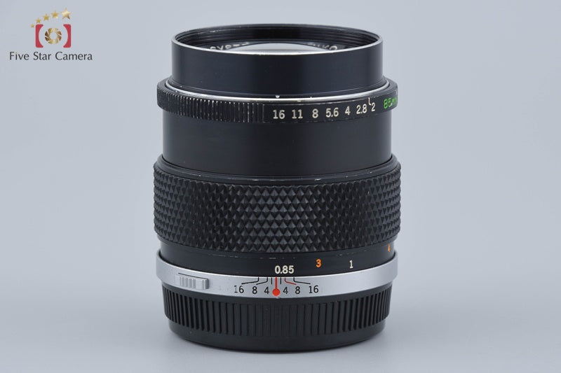 Olympus F.ZUIKO AUTO-T 85mm f/2
