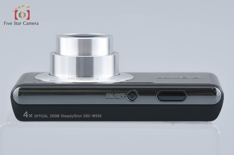 SONY Cyber-shot DSC-W550 Black 14.1 MP Digital Camera [Japanese Language Only]
