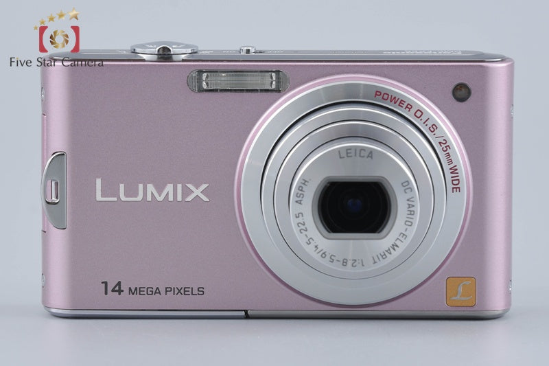 Panasonic LUMIX DMC-FX66 Pink 14.1 MP Digital Camera [Japanese Language Only]