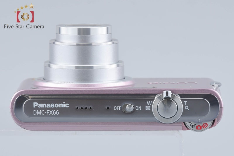 Panasonic LUMIX DMC-FX66 Pink 14.1 MP Digital Camera [Japanese Language Only]
