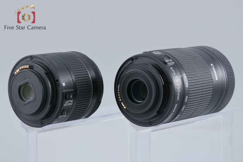 "Count 338" Canon EOS Kiss X9 / Rebel SL2 / 200D 24.2 MP 18-55 55-250 Lenses