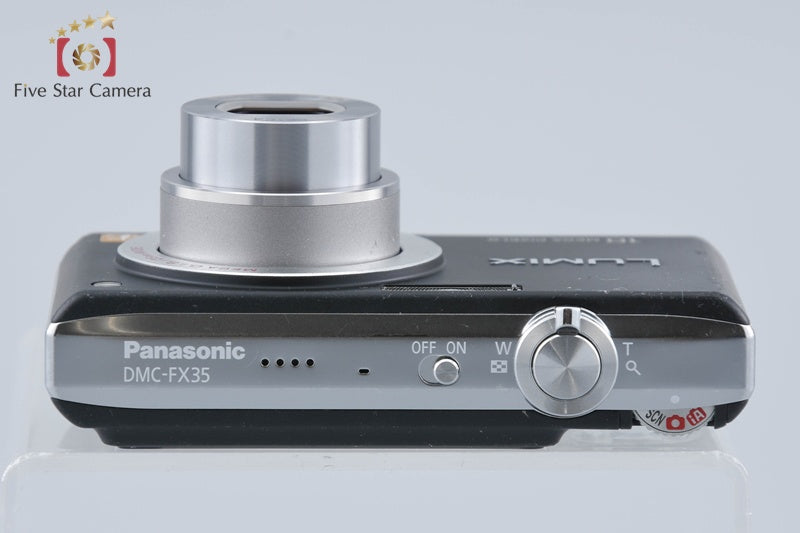 Panasonic LUMIX DMC-FX35 Black 10.1 MP Digital Camera [Japanese Language Only]