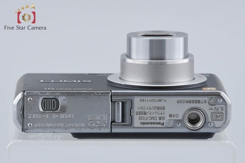 Panasonic LUMIX DMC-FX35 Black 10.1 MP Digital Camera [Japanese Language Only]