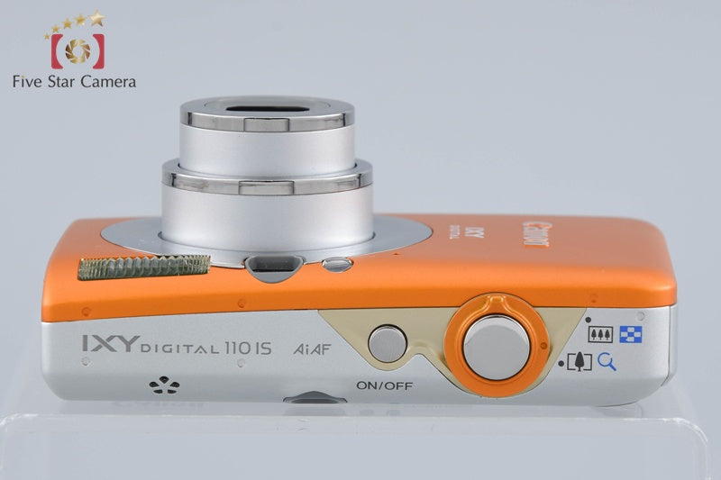 Canon IXY Digital 110 IS Orange 10.0 MP Digital Camera w/ Box