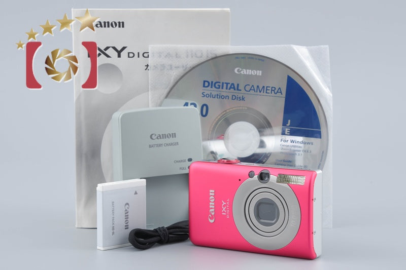 Canon IXY Digital 110 IS Red 10.0 MP Digital Camera
