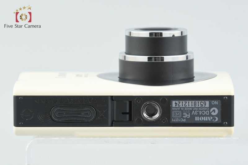 Canon IXY Digital 20 IS White 8.0 MP Digital Camera