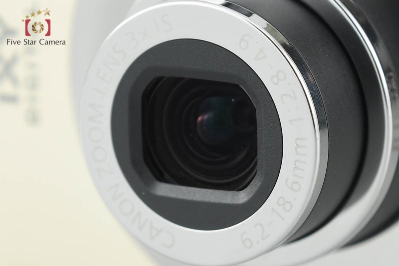 Canon IXY Digital 20 IS White 8.0 MP Digital Camera