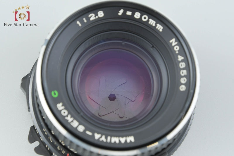 Mamiya SEKOR C 80mm f/2.8 for 645